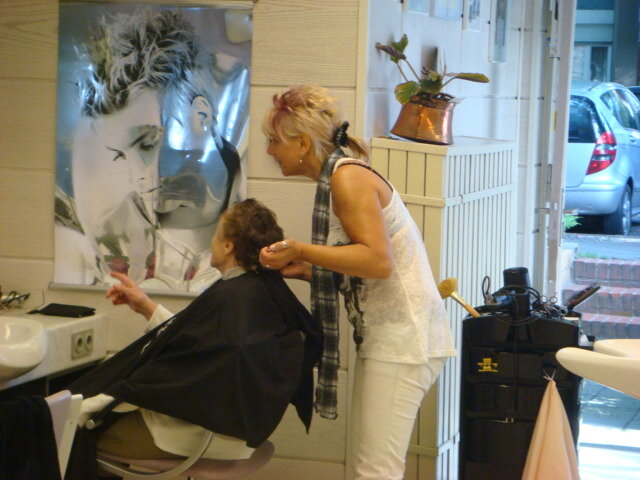 Friseurin von Salon Bellevue